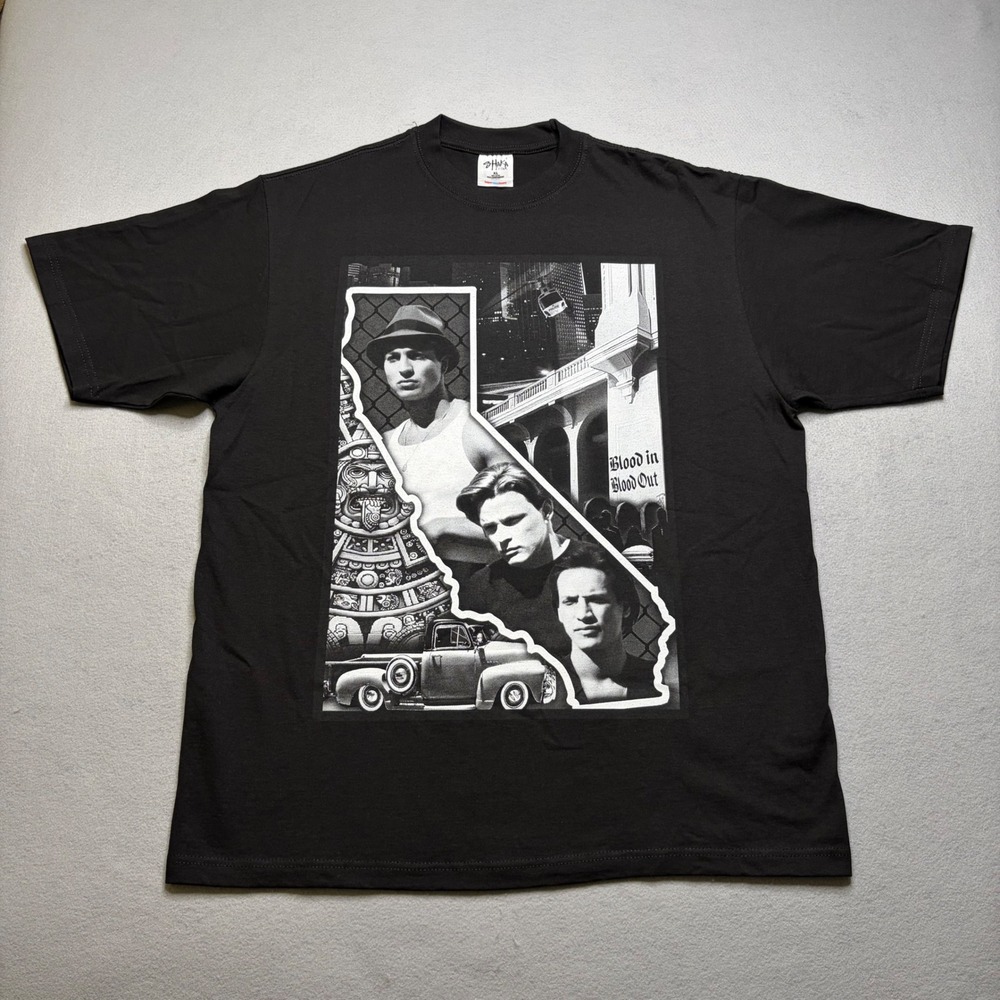 Shaka Wear Blood In Blood Out T-Shirt Mens XL‎ Bla Vatos Locos Vintage